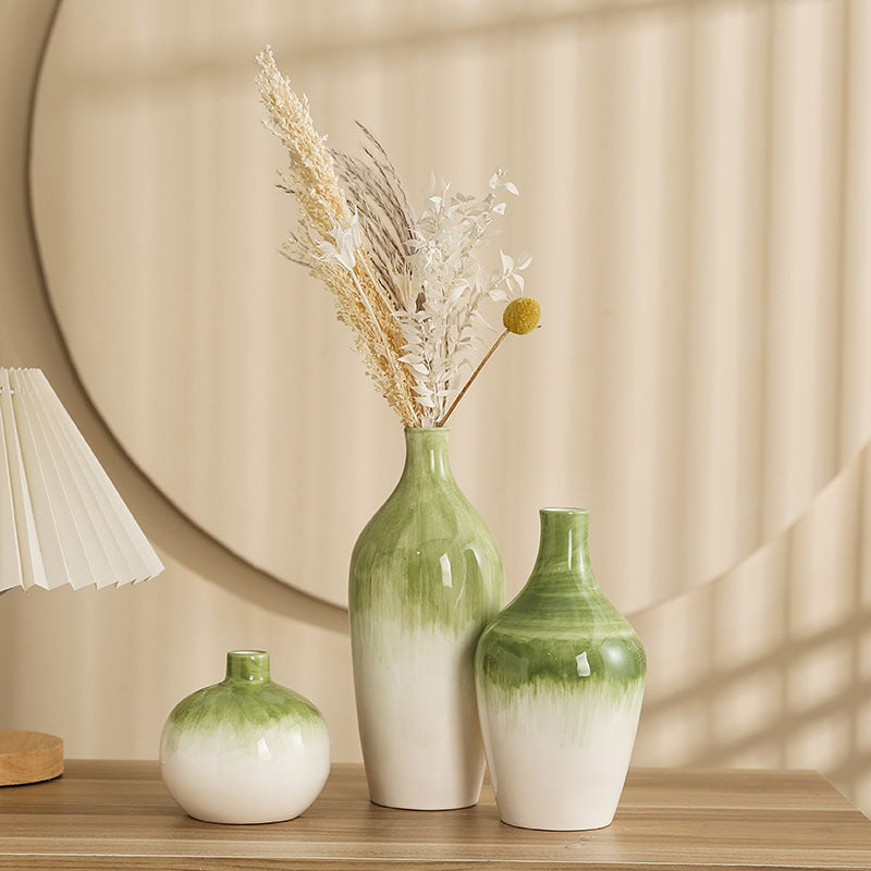 Decorative Ceramic Vase Yellow | Kelmera