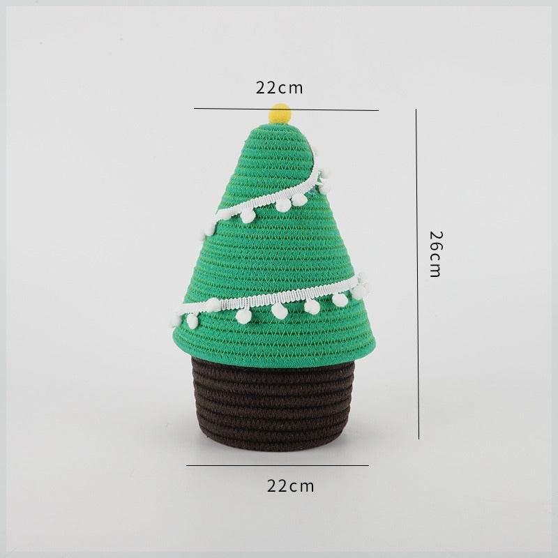 Decorative Christmas Tree Basket | Kelmera