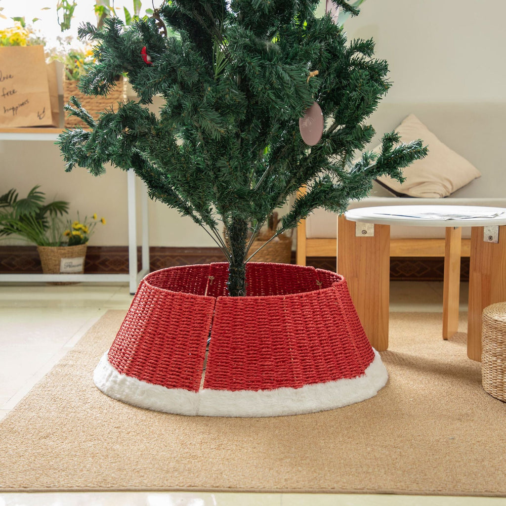 Decorative Christmas Tree Stand made of Wicker | Kelmera