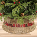 Decorative Christmas Tree Stand made of Wicker | Kelmera
