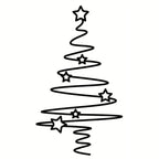 Decorative Christmas Tree Wall Sticker | Kelmera