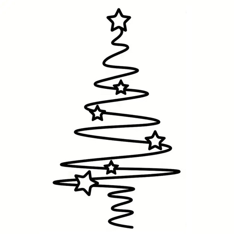 Decorative Christmas Tree Wall Sticker | Kelmera