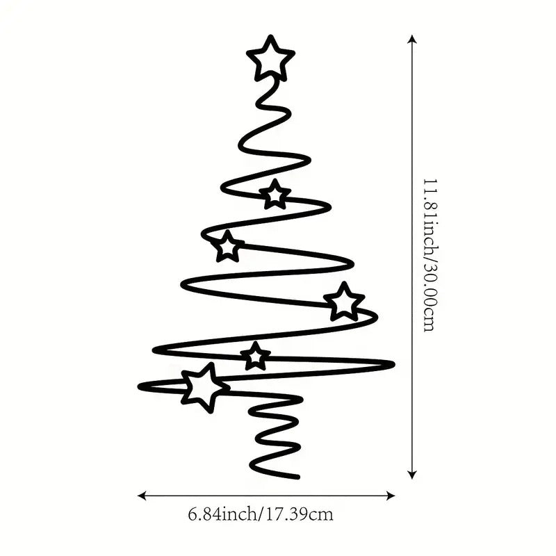 Decorative Christmas Tree Wall Sticker | Kelmera