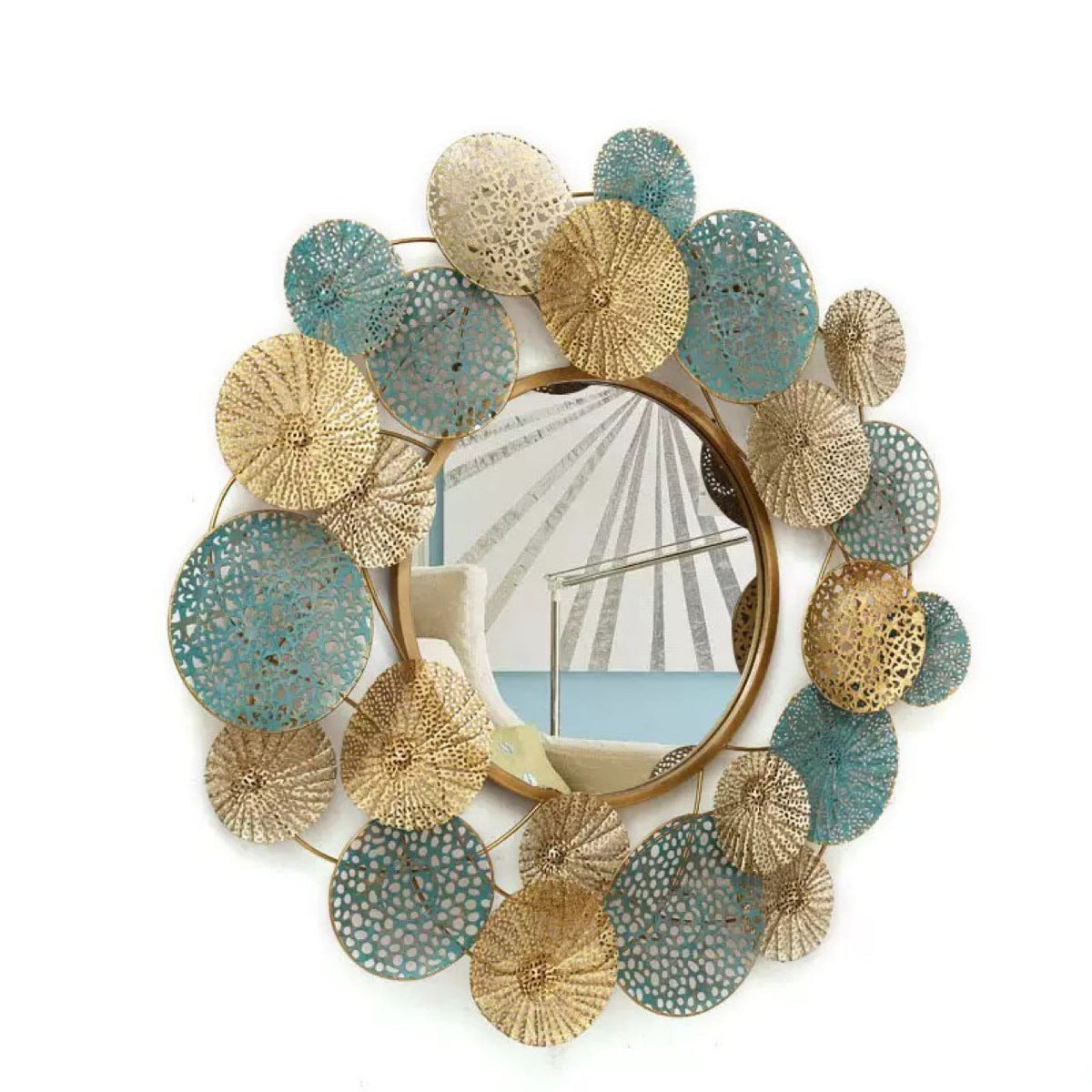 Decorative Coastal Style Wall Mirror | Kelmera