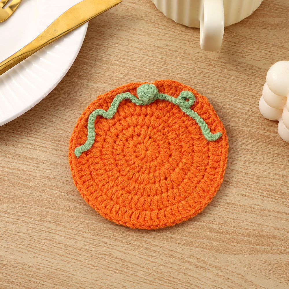 Decorative Crochet Lemon Coaster | Kelmera