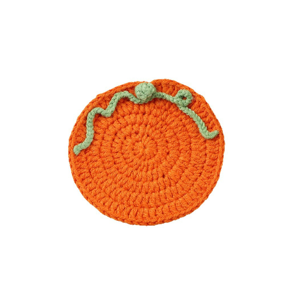 Decorative Crochet Lemon Coaster | Kelmera