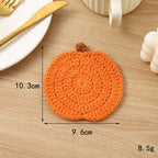 Decorative Crochet Lemon Coaster | Kelmera