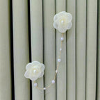 Decorative Curtain Clip with Flower Design | Kelmera