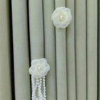 Decorative Curtain Clip with Flower Design | Kelmera
