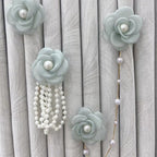 Decorative Curtain Clip with Flower Design | Kelmera