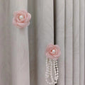 Decorative Curtain Clip with Flower Design | Kelmera