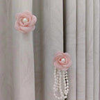 Decorative Curtain Clip with Flower Design | Kelmera