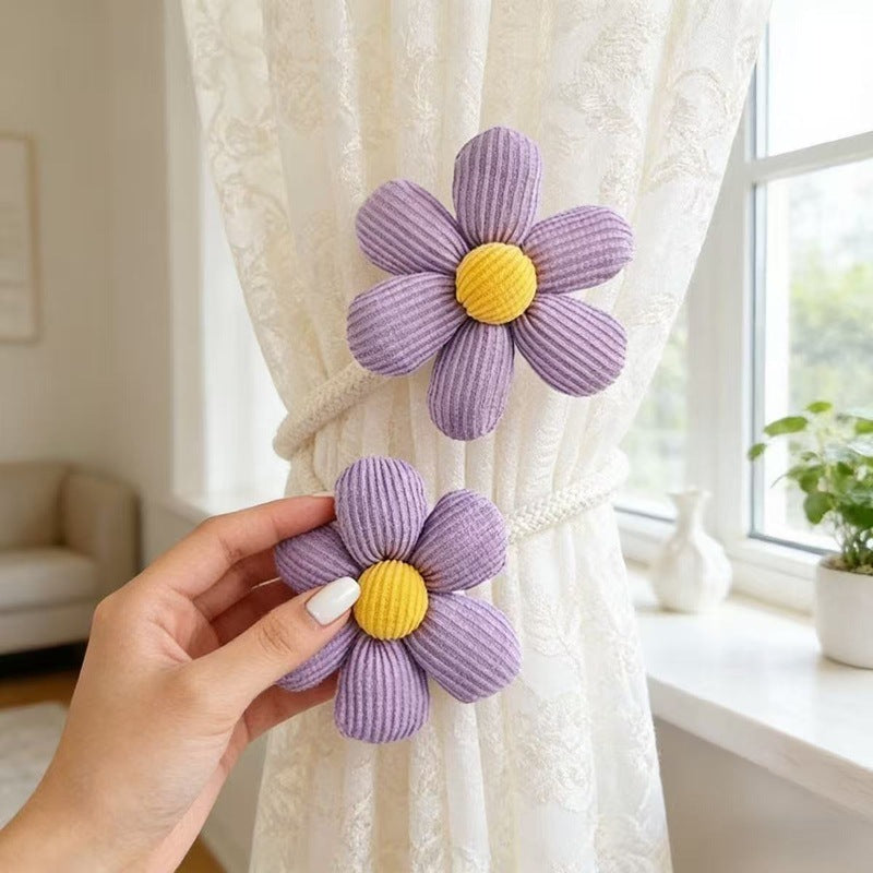 Decorative Curtain Holder Blue Beige | Kelmera