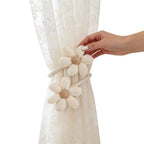 Decorative Curtain Holder Blue Beige | Kelmera