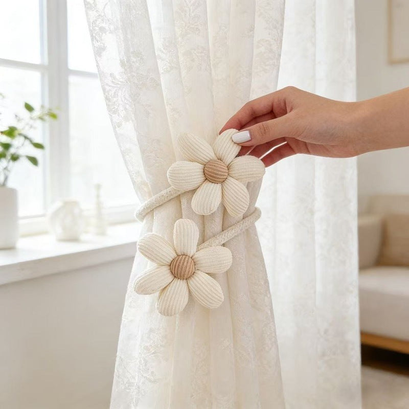 Decorative Curtain Holder Blue Beige | Kelmera