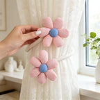 Decorative Curtain Holder Blue Beige | Kelmera