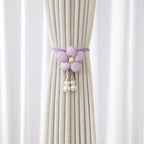 Decorative Curtain Holder Brown Yellow | Kelmera