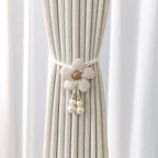 Decorative Curtain Holder Brown Yellow | Kelmera