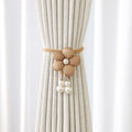 Decorative Curtain Holder Brown Yellow | Kelmera