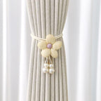 Decorative Curtain Holder Brown Yellow | Kelmera