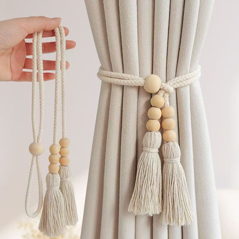 Decorative Curtain Holder with Tassels | Kelmera