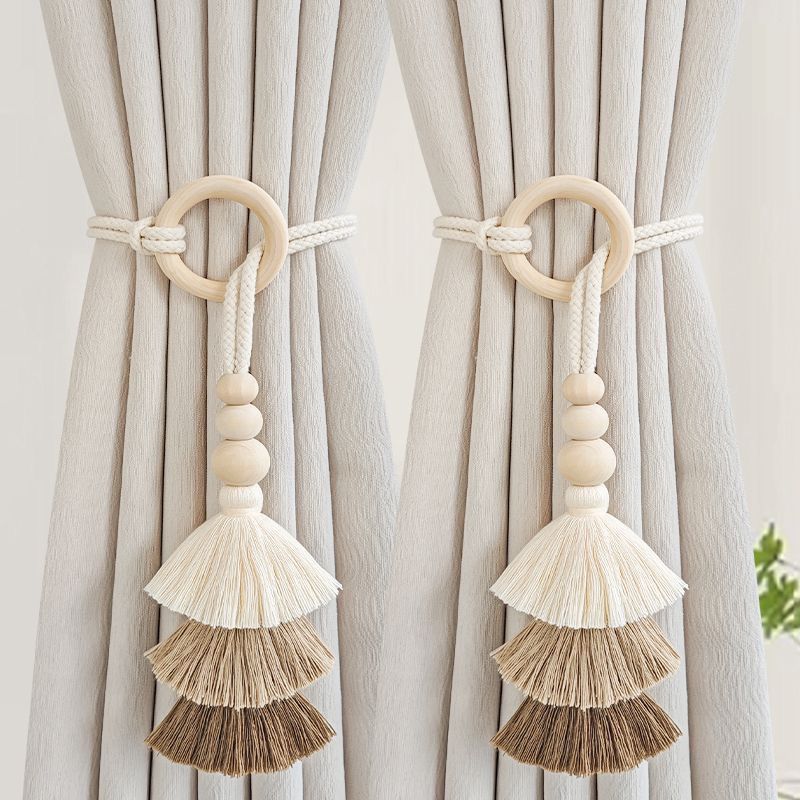 Decorative Curtain Holder with Tassels | Kelmera