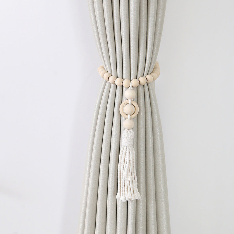 Decorative Curtain Holder Wood | Kelmera