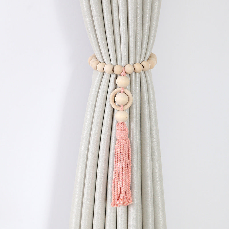 Decorative Curtain Holder Wood | Kelmera