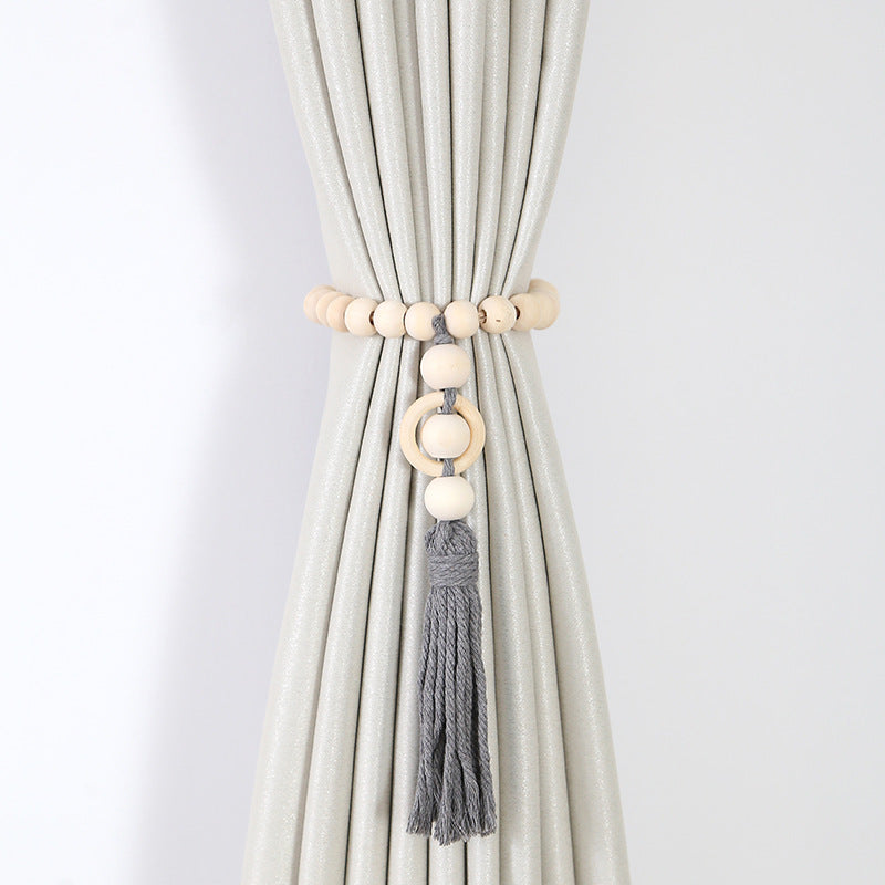 Decorative Curtain Holder Wood | Kelmera