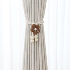 Decorative Curtain Tieback Beige Brown | Kelmera