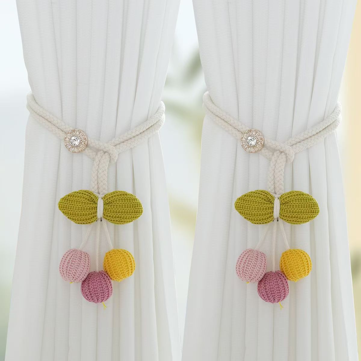 Decorative Curtain Tieback Gold Coffee | Kelmera
