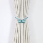 Decorative Curtain Tieback Light Green Pink | Kelmera