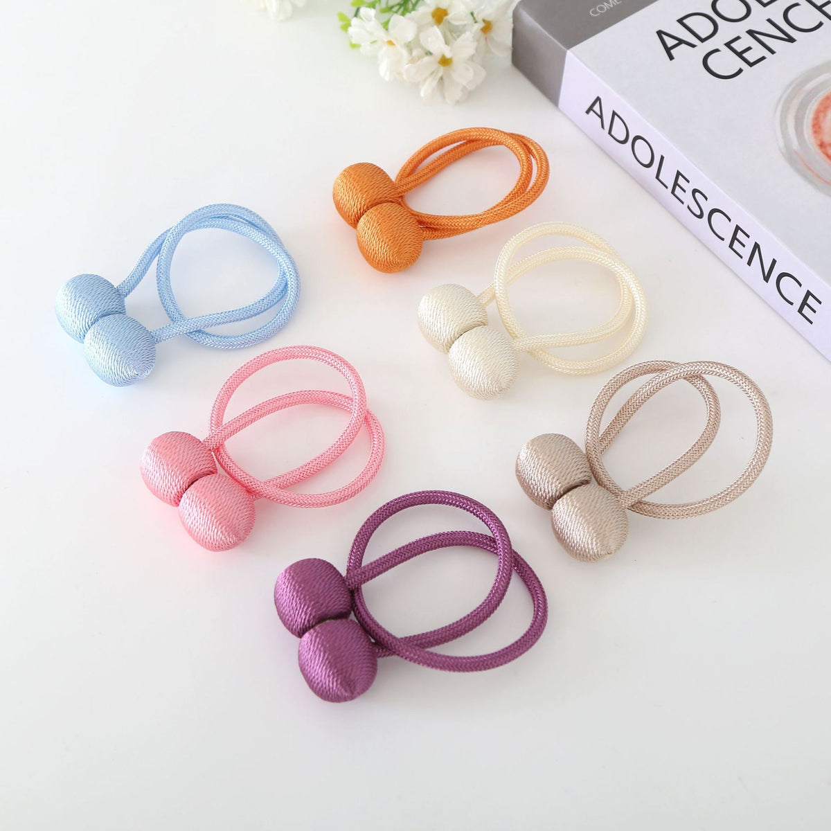 Decorative Curtain Tieback Light Green Pink | Kelmera