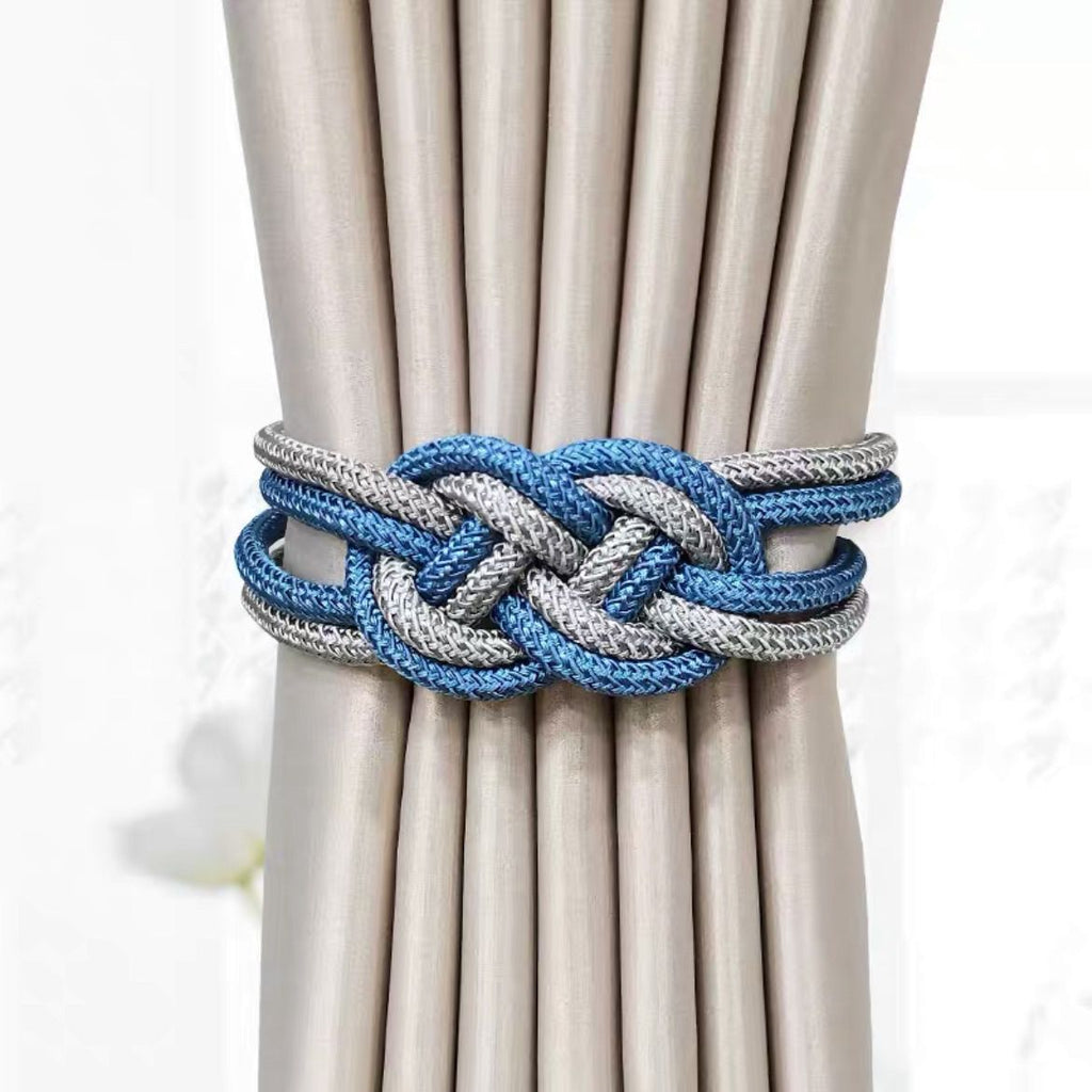 Decorative Curtain Tieback with Braided Design | Kelmera