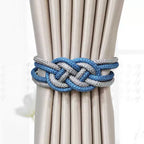 Decorative Curtain Tieback with Braided Design | Kelmera
