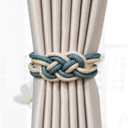 Decorative Curtain Tieback with Braided Design | Kelmera