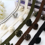 Decorative Curtain Trim with Pompons | Kelmera