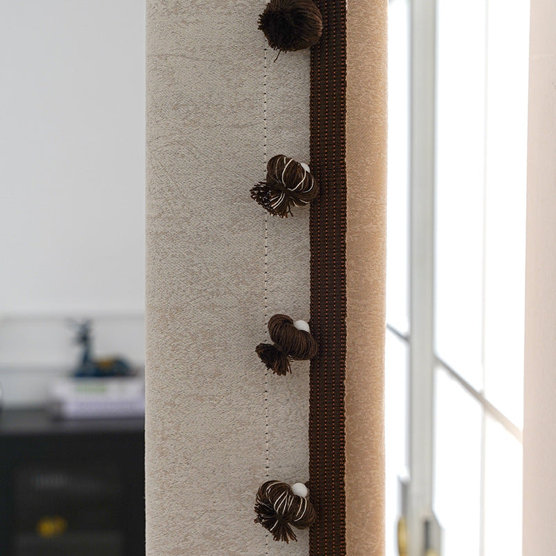 Decorative Curtain Trim with Pompons | Kelmera