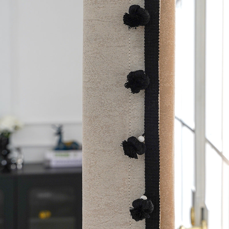 Decorative Curtain Trim with Pompons | Kelmera