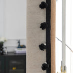 Decorative Curtain Trim with Pompons | Kelmera