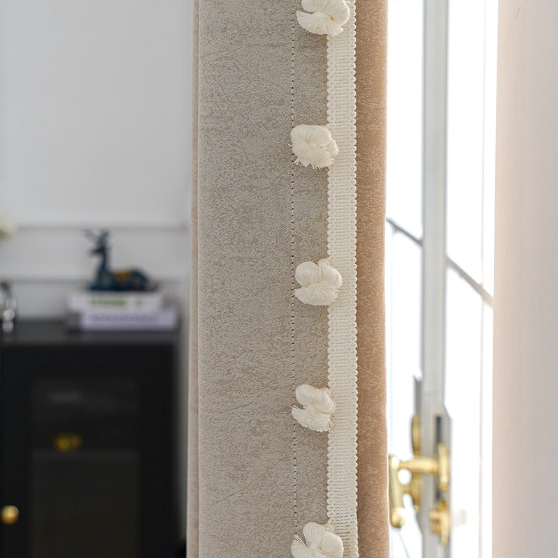 Decorative Curtain Trim with Pompons | Kelmera