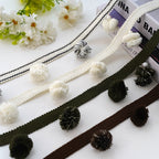 Decorative Curtain Trim with Pompons | Kelmera