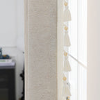Decorative Curtain with Tassel Trim | Kelmera