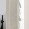 Decorative Curtain with Tassel Trim | Kelmera