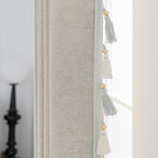 Decorative Curtain with Tassel Trim | Kelmera