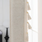 Decorative Curtain with Tassel Trim | Kelmera