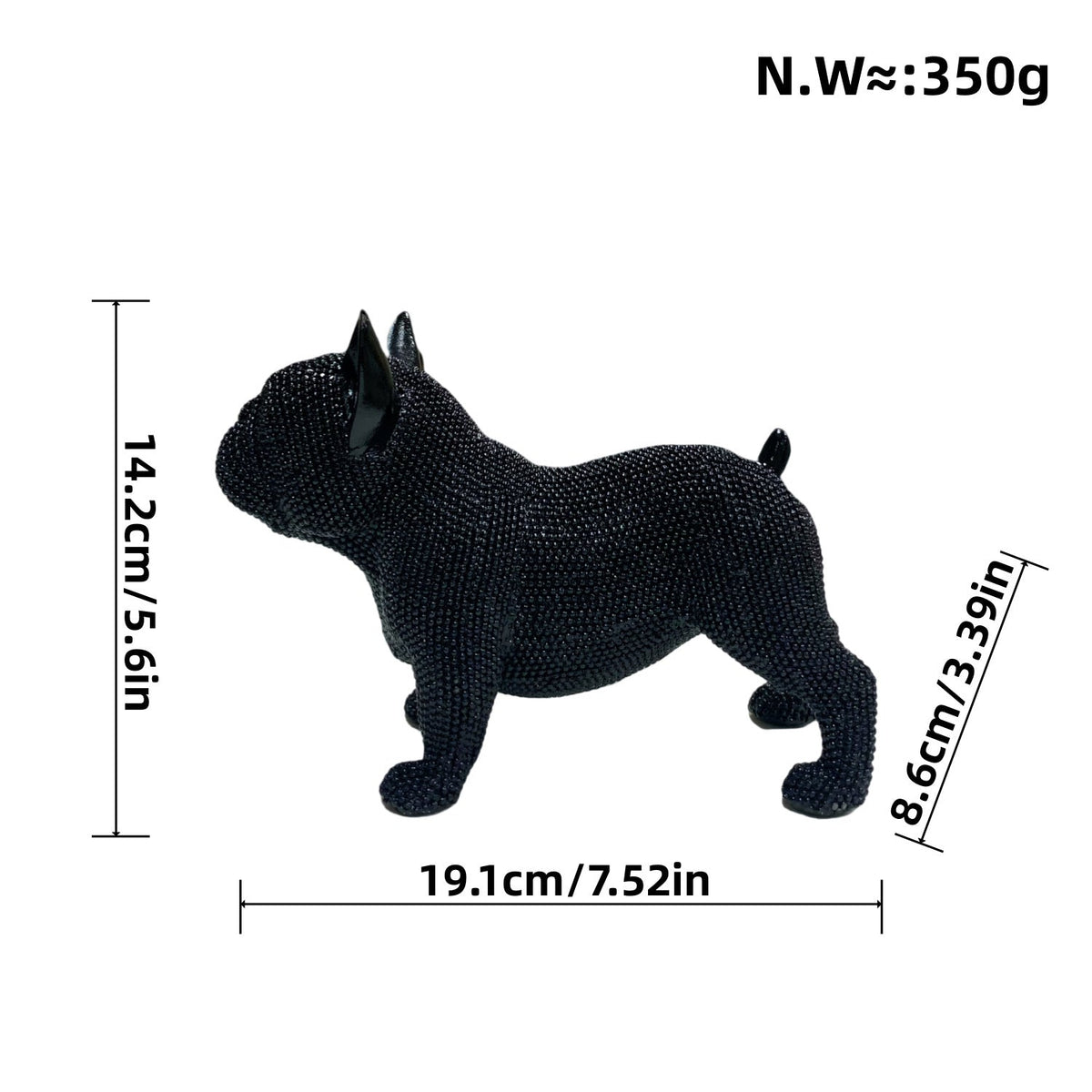Decorative Dog Figure in Modern Design | Kelmera