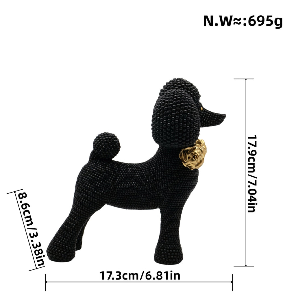 Decorative Dog Figure in Modern Design | Kelmera