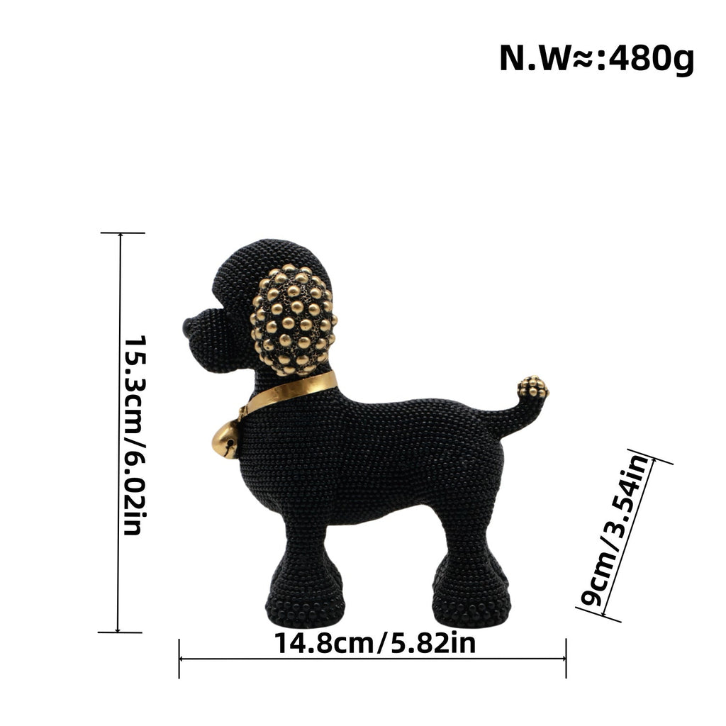 Decorative Dog Figure in Modern Design | Kelmera