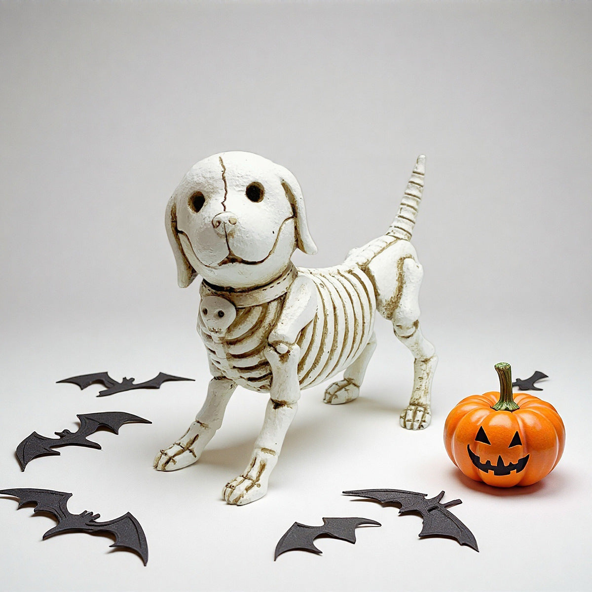 Decorative Dog Skeleton Figure | Kelmera